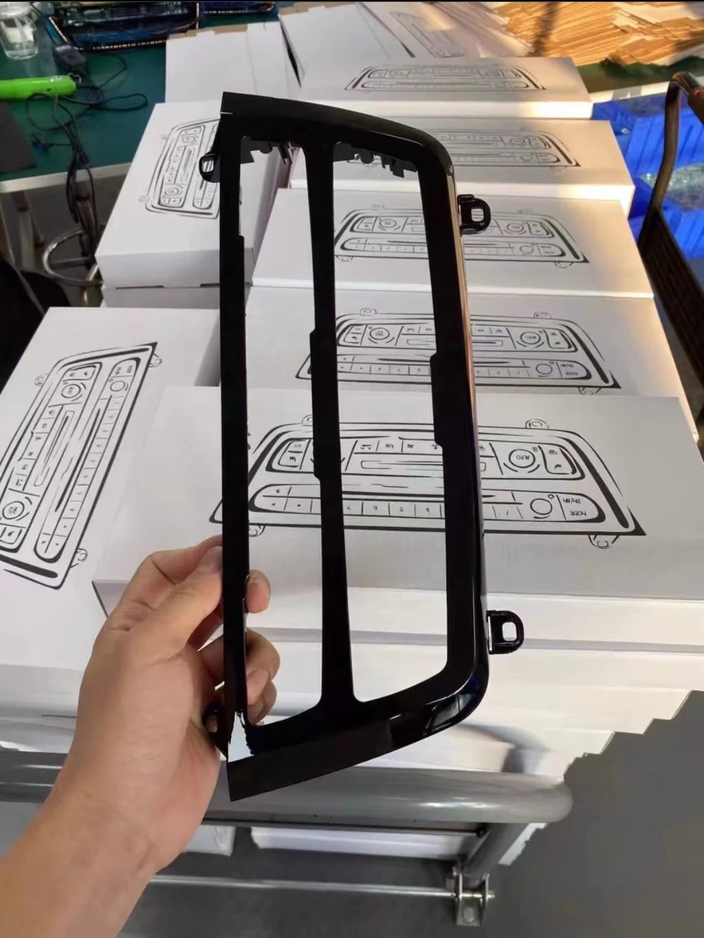 BMW 3 Series Center Console LED Ambient Light Trim Upgrade Tidesmit