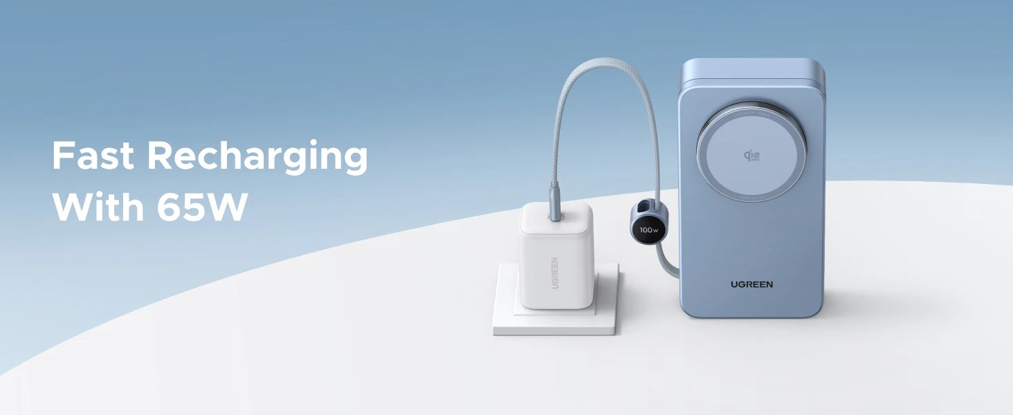 20000mAh Fast Charging Power Bank - 25W PD USB-C Laptop Charger Tidesmit