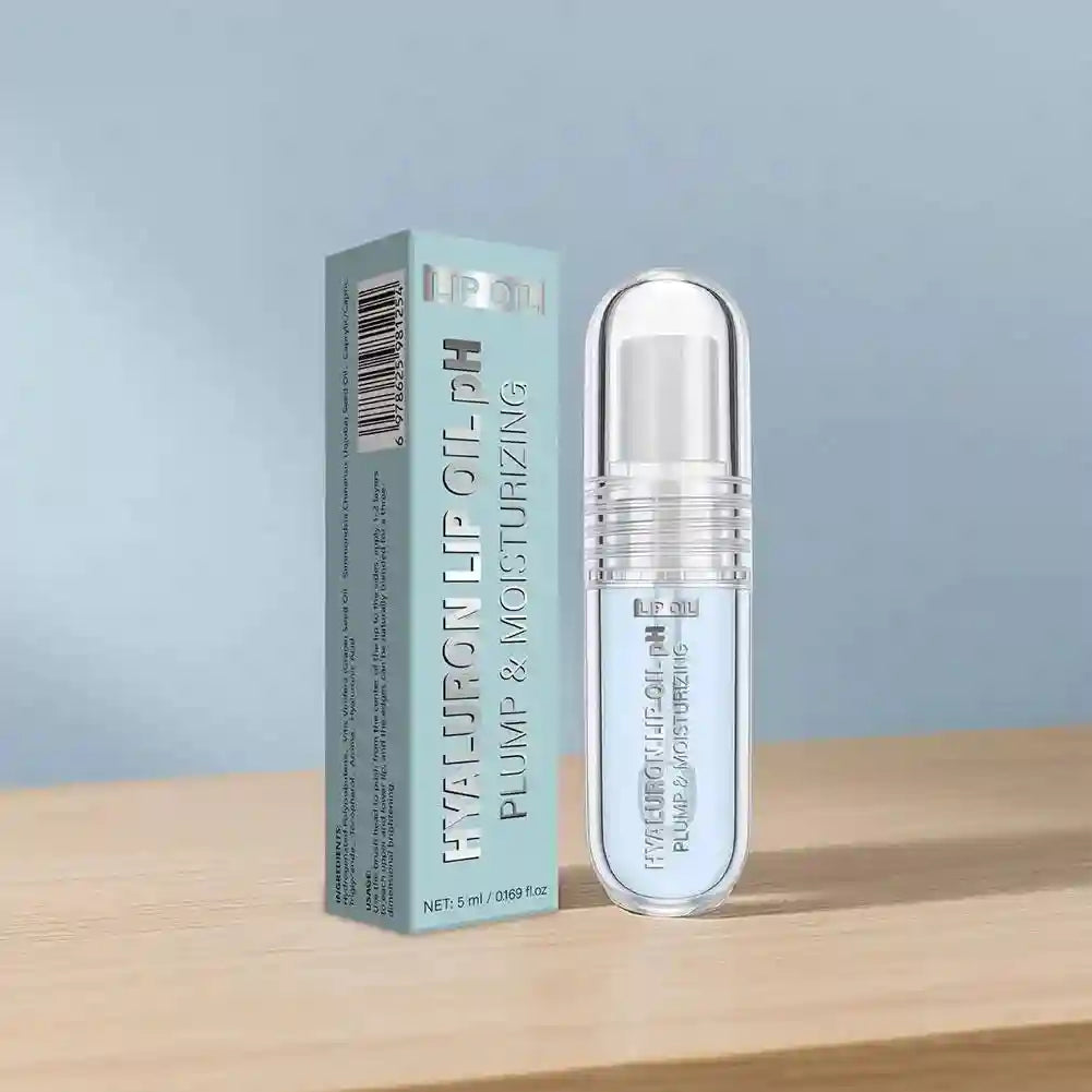 Hyaluronic Acid Lip Oil - Hydrating Plumping Lip Treatment 5ml Lip Care Tidesmit