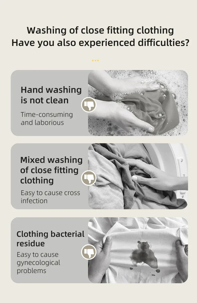 Tidesmit Wireless Mini Laundry Cup Portable Washing Machine