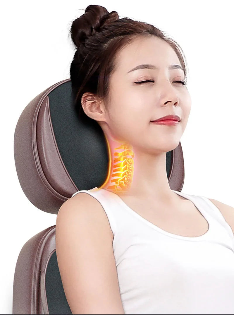 Full Body Electric Massage Cushion with Heat Therapy - Tidesmit Massage Cushion Tidesmit