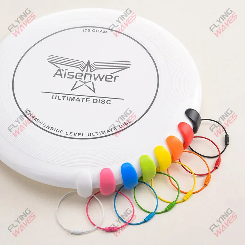 Professional 175g Ultimate Flying Disc Sport Disc Flying Saucer for Adult Teens Kids Pet Outdoor Game with Disc Clasp