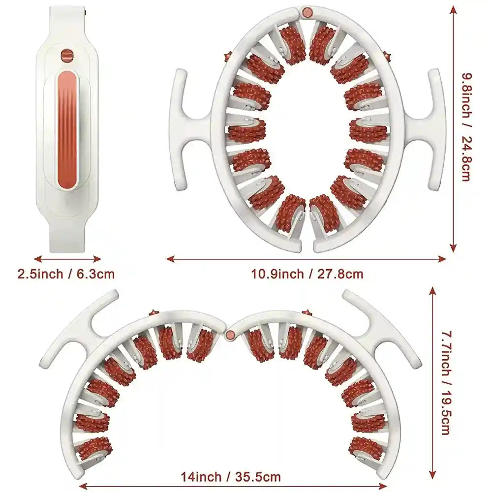 Cellulite Massage Roller for Deep Tissue Muscle Relief - Tidesmit Massage Roller Tidesmit