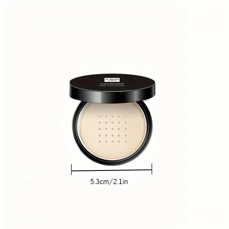 Tidesmit Flawless Setting Powder texture close-up showing lightweight oil-control matte finish for all skin types