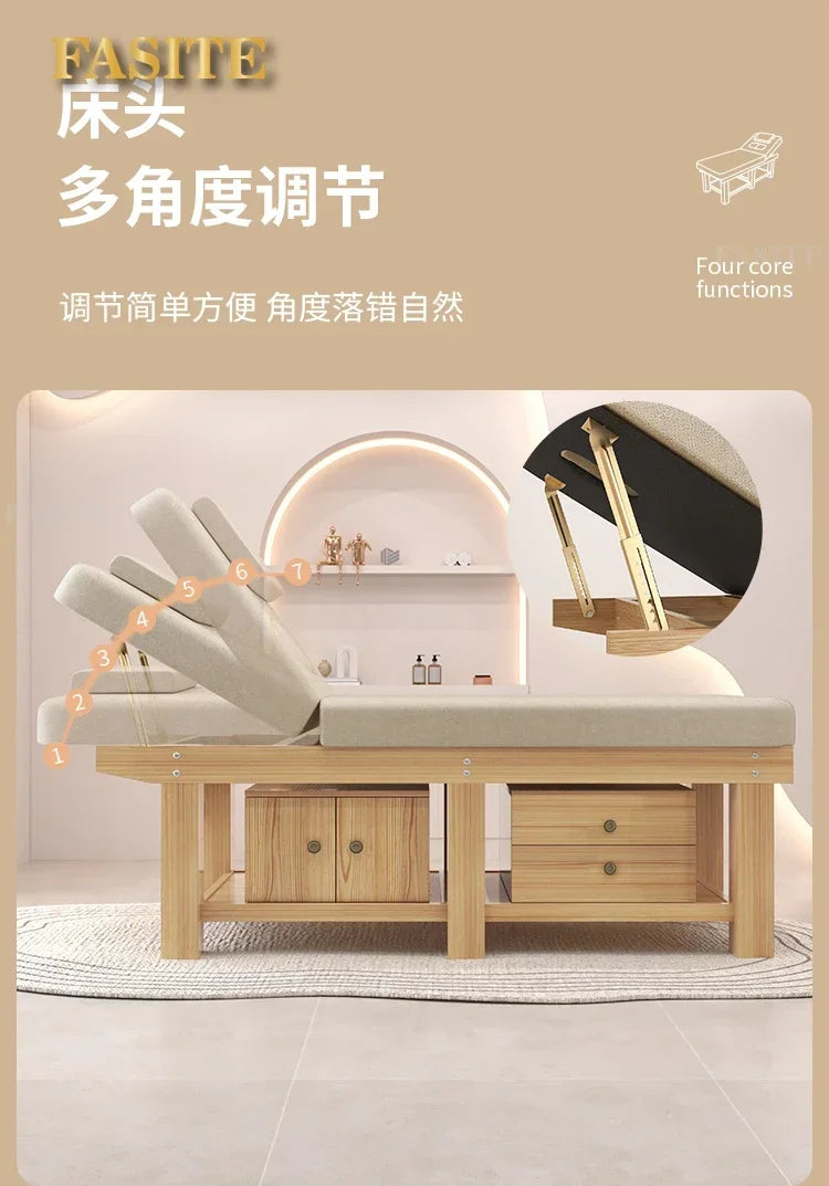 Portable Massage Table Folding Beauty Bed - Professional Spa Grade Massage Chairs Tidesmit