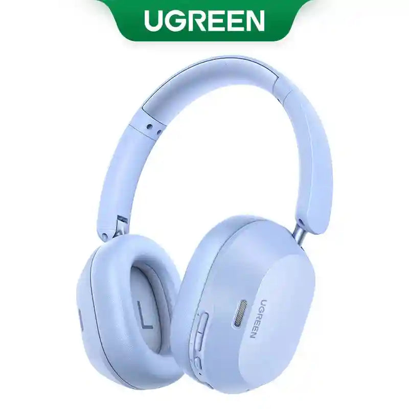 Wireless Headphones with Active Noise Cancellation - 75H Battery Life Blue Tidesmit