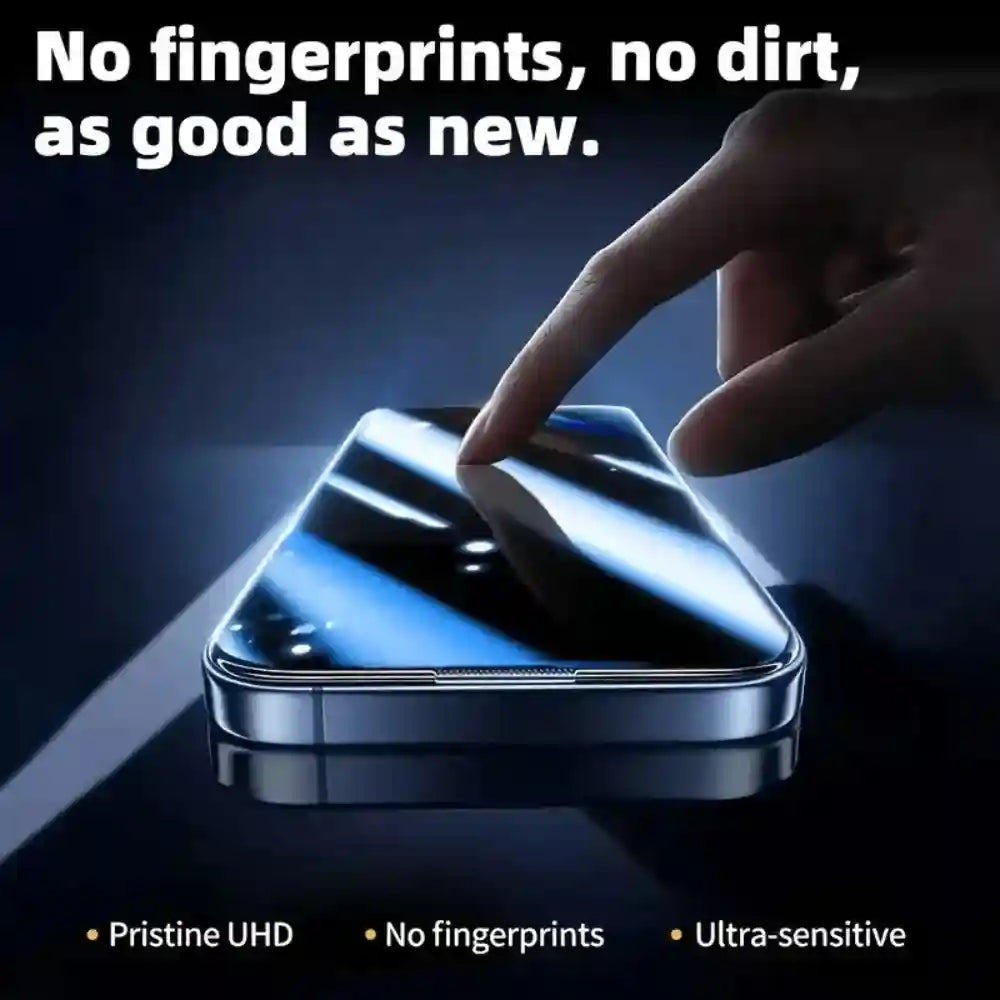 Anti Spy iPhone Screen Protector | 9H Hardened Tempered Glass Privacy Film AE Tidesmit