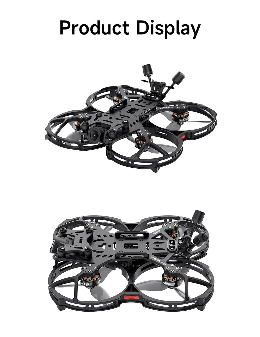 CineLog35 V3 O4 Pro 3-Inch Cinewhoop FPV Drone with 4K Camera Tidesmit
