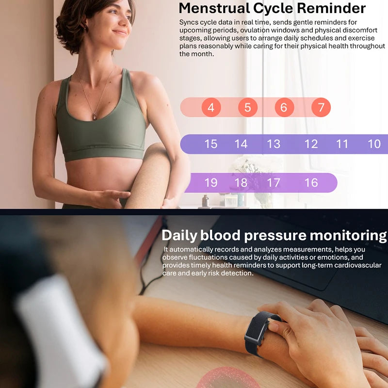 VALDUS VANTA ECG Smartwatch Man Woman SOS Fall Reminder Fitness Tracker Heart Rate Blood Pressue Sleep Monitor 2026 New Bracelet