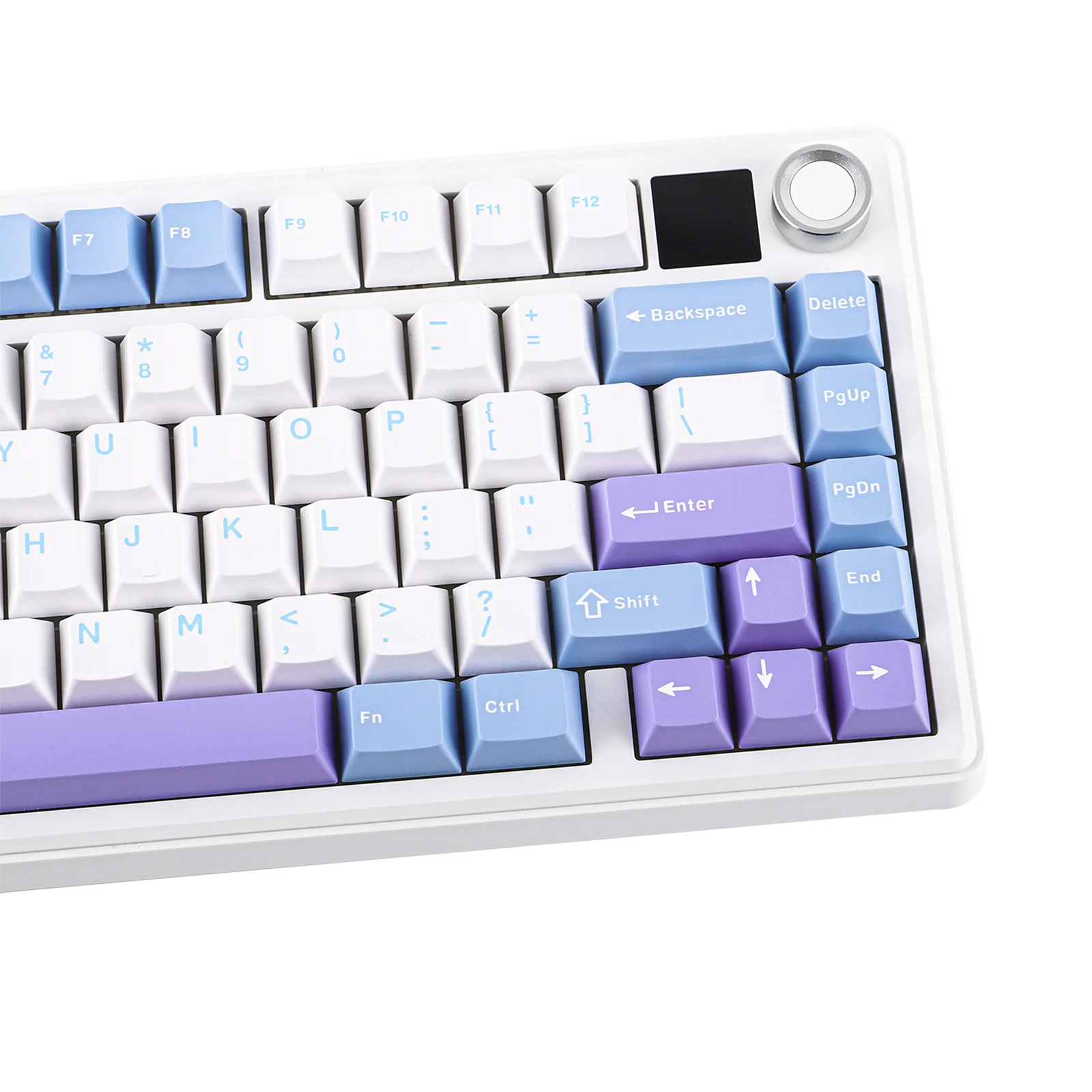 EPOMAKER X AULA F75 MAX Compact 75% ANSI Layout Wired/Bluetooth/2.4GHz Wireless Mechanical Keyboard with TFT Screen and a Knob