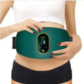 Electric Abdominal Massage Belt - Portable Muscle Relief - Green Back Massage Instrument green Tidesmit