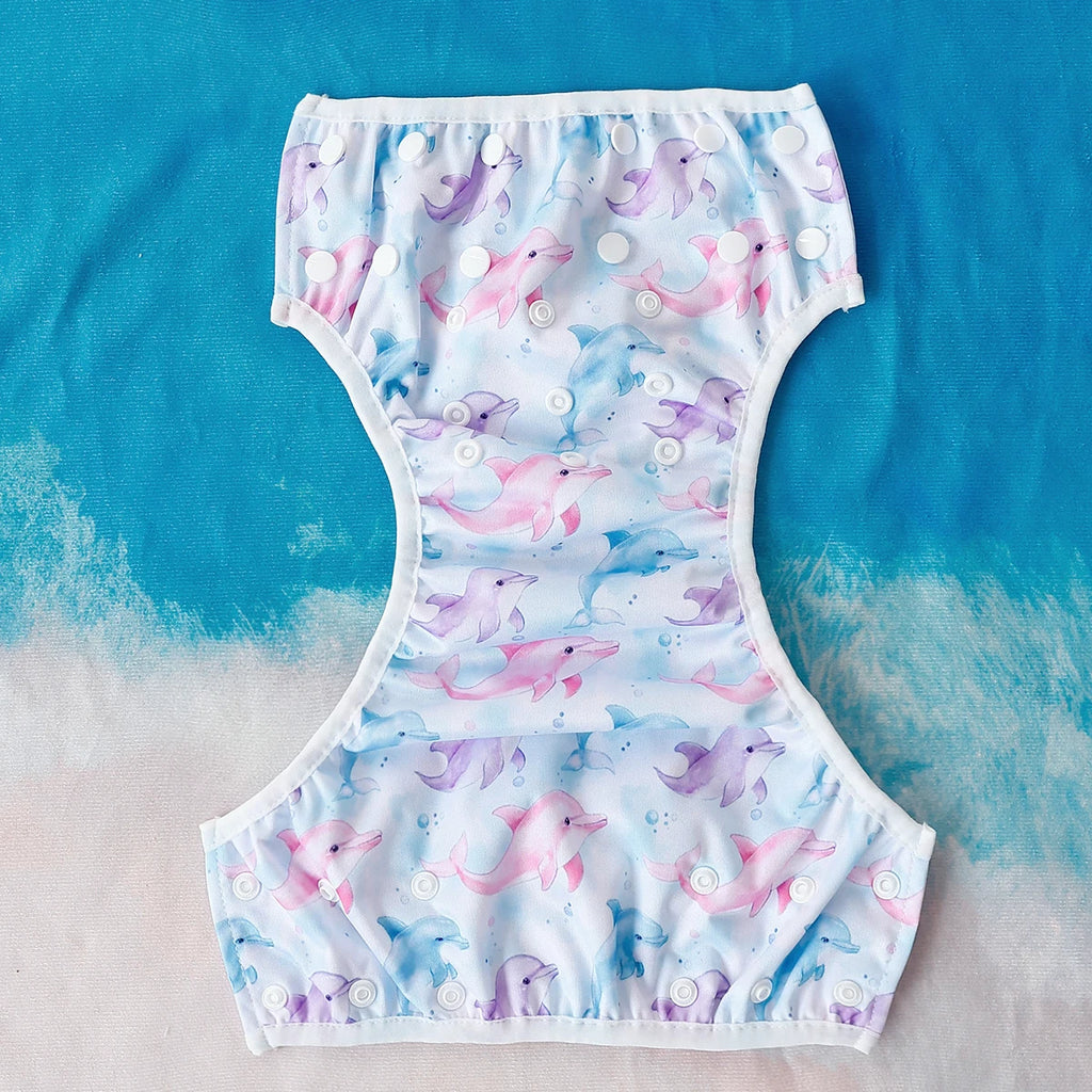 3Pcs/Set Baby Swim Diapers Reuseable Washable & Adjustable for Swimming Lesson & Baby Shower Gifts Cloth Diapers Pool Pant