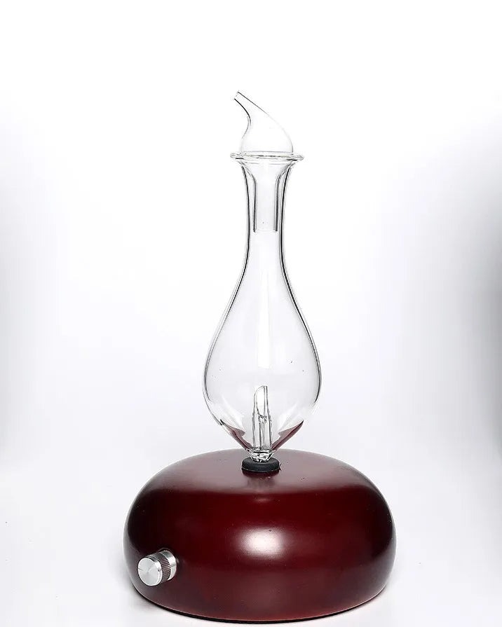 Solid Wood Essential Oil Hotel Home Diffuser Silent Pure Oil Diffuser Waterless Essential Oil Atomizer Diffuser