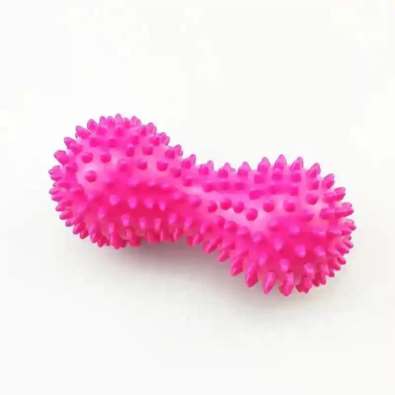 Spiky Massage Ball for Deep Tissue Muscle Relief - Durable PVC - Tidesmit Back Massage Instrument Rose Tidesmit