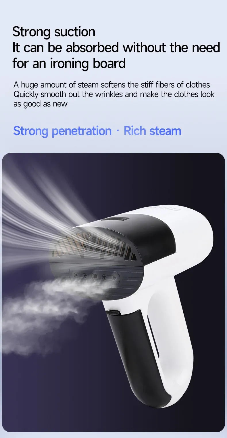 HOMEFISH Portable Handheld Steam Iron 220V EU Plug