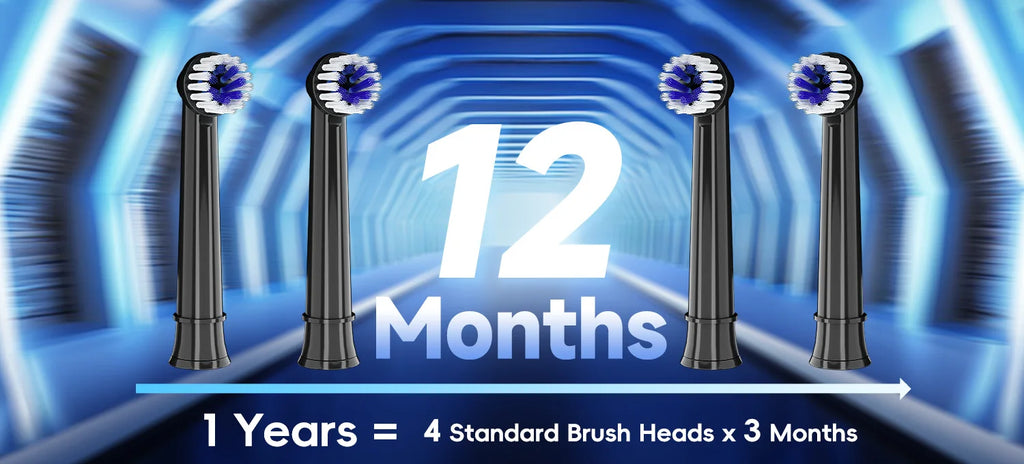 Electric Toothbrush Rotation Clean Teeth Adult 3 Modes Teeth Brush T37 Sonic Electric Tooth Brush With 4 Extra Replacement Heads
