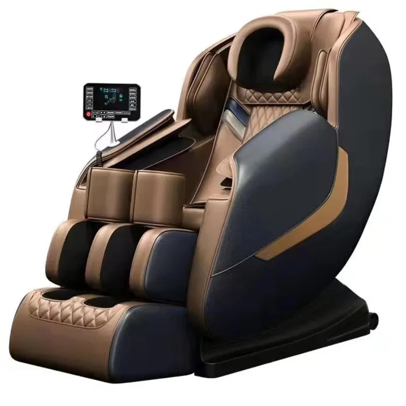 Zero Gravity Full Body Massage Chair - Electric Muscle Relief White Massage Chairs Tidesmit