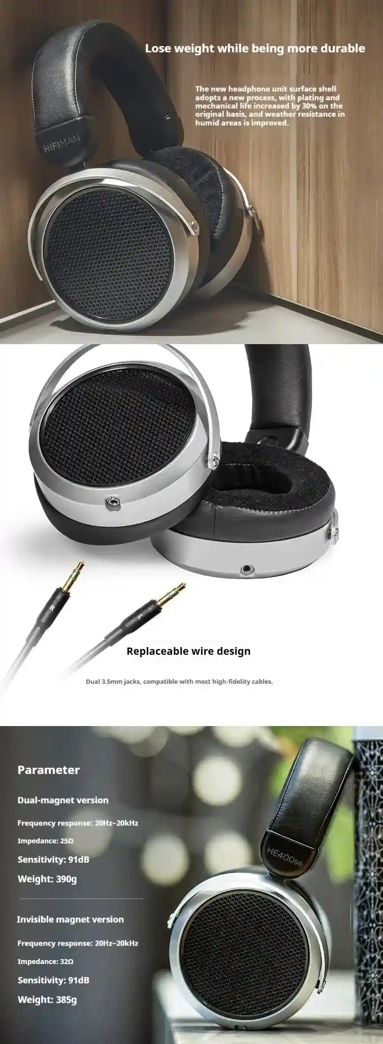 Planar Magnetic Open Back Headphones: Stealth & Non-Stealth Audiophile Gear Tidesmit