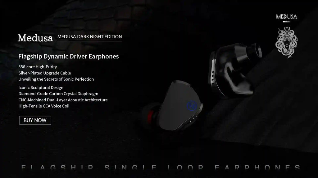 Planar In-Ear Monitors: NOZOMI 3-Unit Interchangeable Nozzle Earbuds Tidesmit