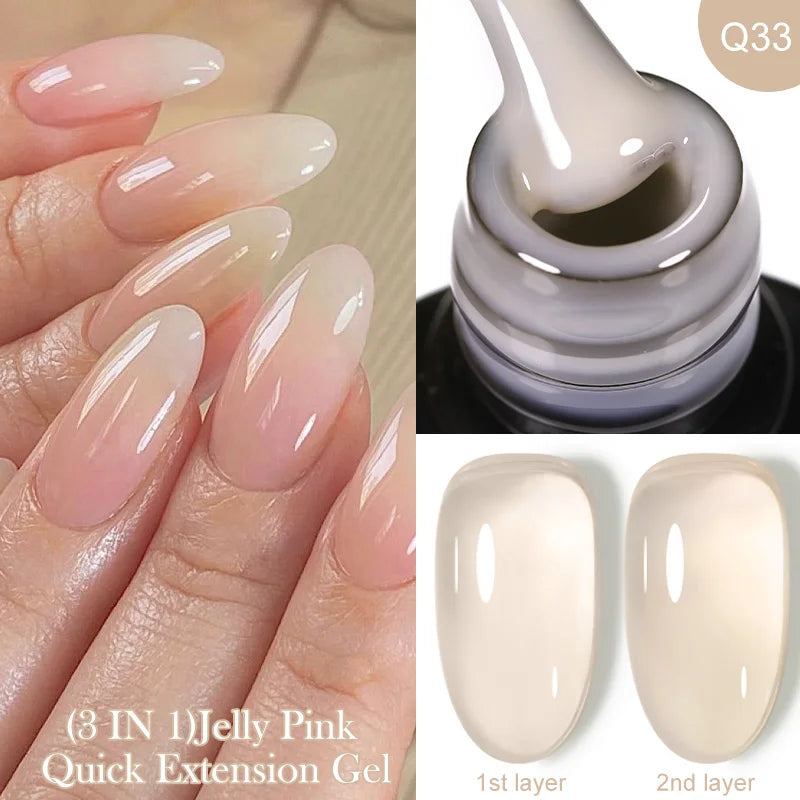 Extension Gel Nail Polish Jelly Soak Off Kit for Permanent Makeup Artists Permanent Makeup Machines LC-Q33 Tidesmit
