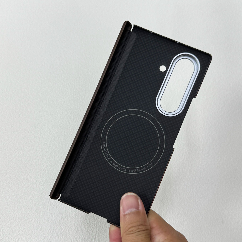 Samsung Galaxy Z Fold 7 Case: Slim Aramid Fiber Magnetic Cover Tidesmit