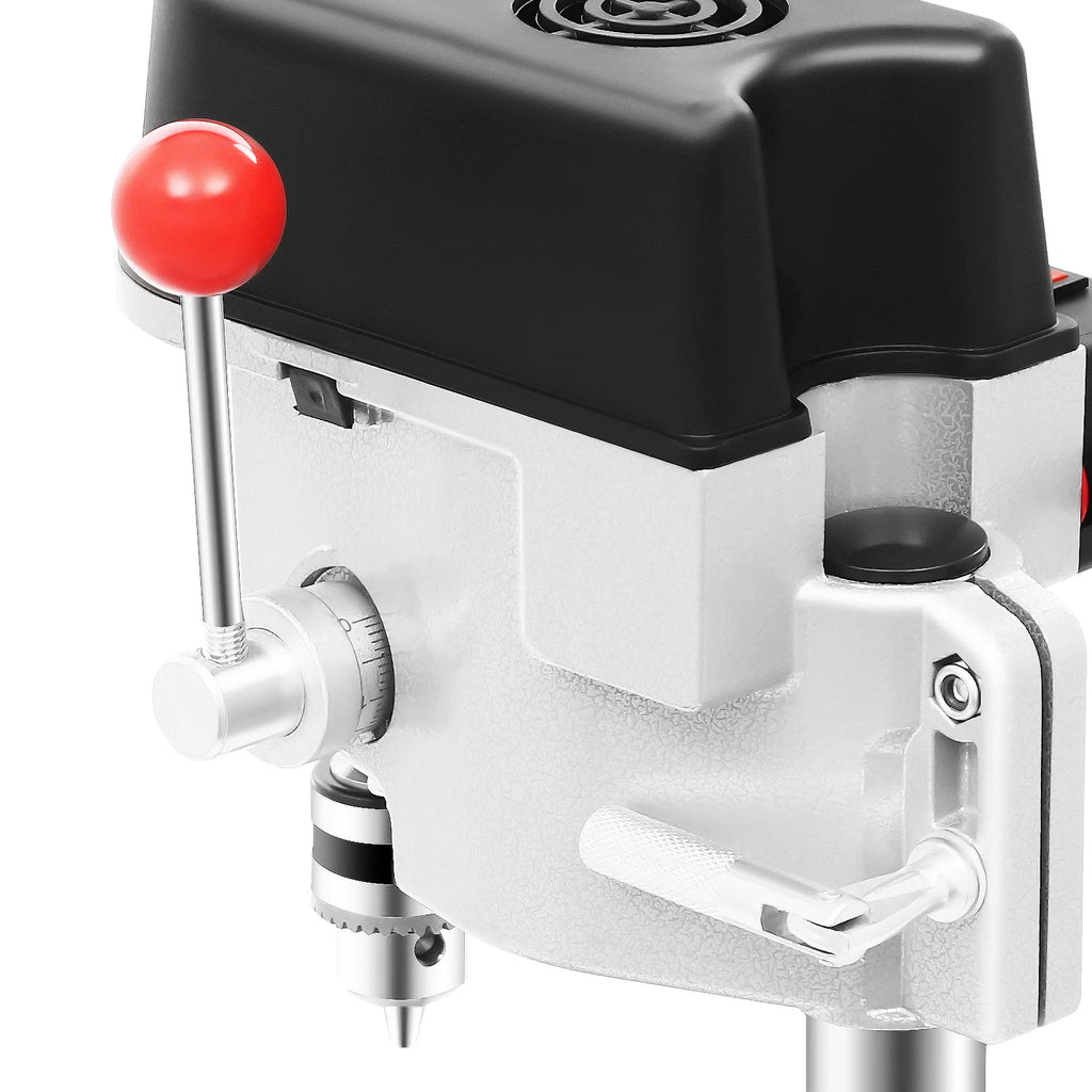 340W Mini Bench Drill Press, 3-level Adjustable Speed Corded Mini Table Drill, High-precision Portable Bench Drill Machine