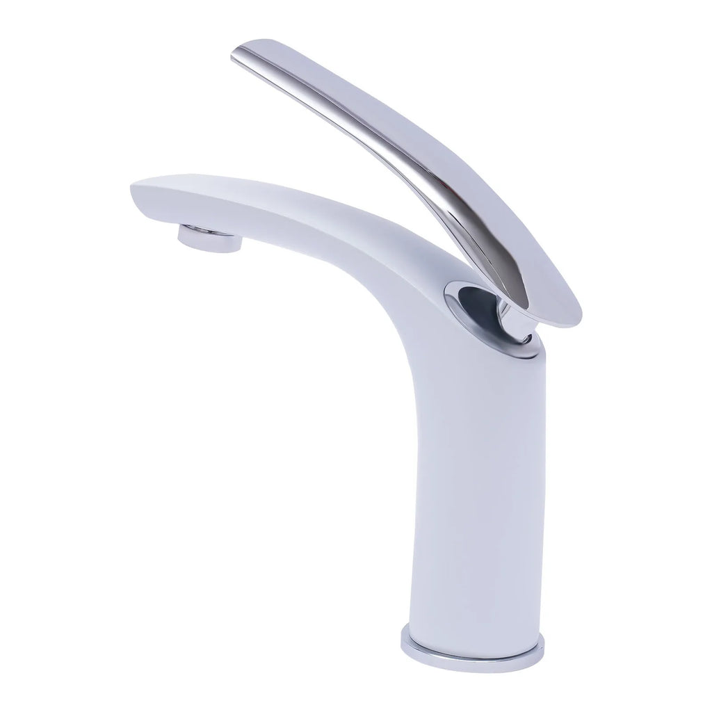Bathroom Faucet, Kitchen Sink Faucet with Single Handle, Ceramic Cartridge for Precise Temperature Control, Brass Construction
