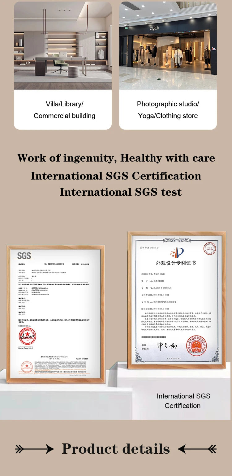 NAMSTE 3500m³ Smart Scent Air Machine for Hotel Large Waterless Room Fragrance Diffuser WIFI Control Electric Smell for Home