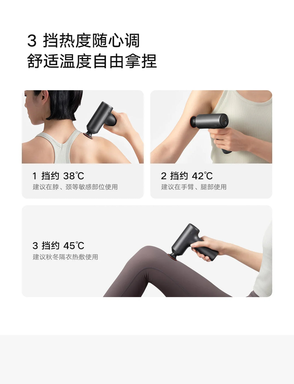 Mini Fascia Gun - Portable Deep Tissue Muscle Recovery Massager Fascia Gun Tidesmit