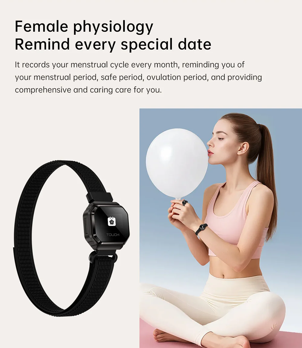 Smart Health Ring: Waterproof Heart Rate & Sleep Monitor Tidesmit