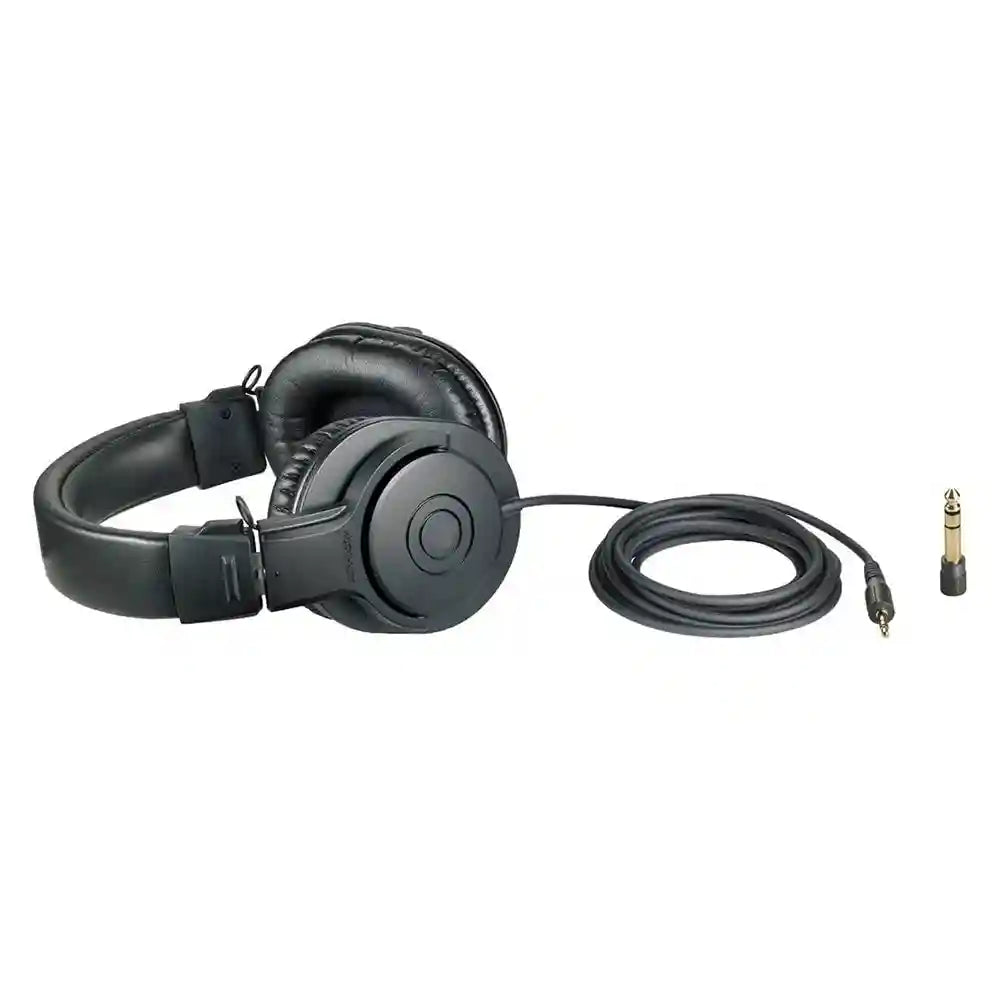 ATH-M20X Studio Monitor Headphones - Closed-Back Over-Ear Design Tidesmit