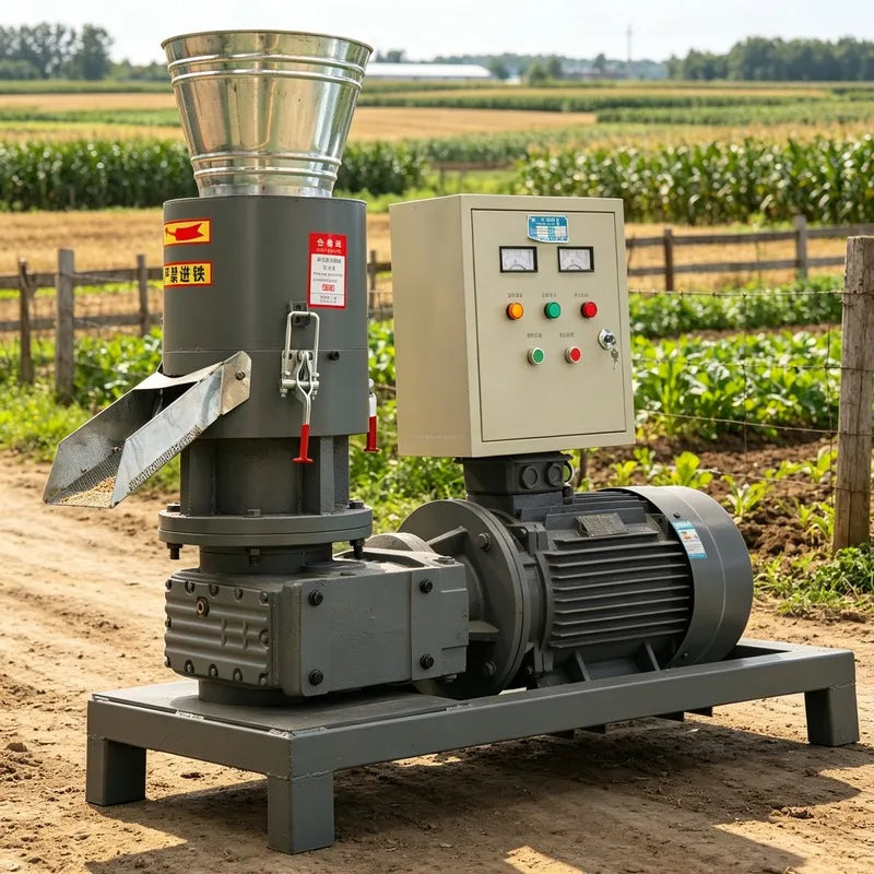 Customized Commercial Small Wood Pellet Production Line Wood Pellet Making Machine Biomass Pellet Pelletizer