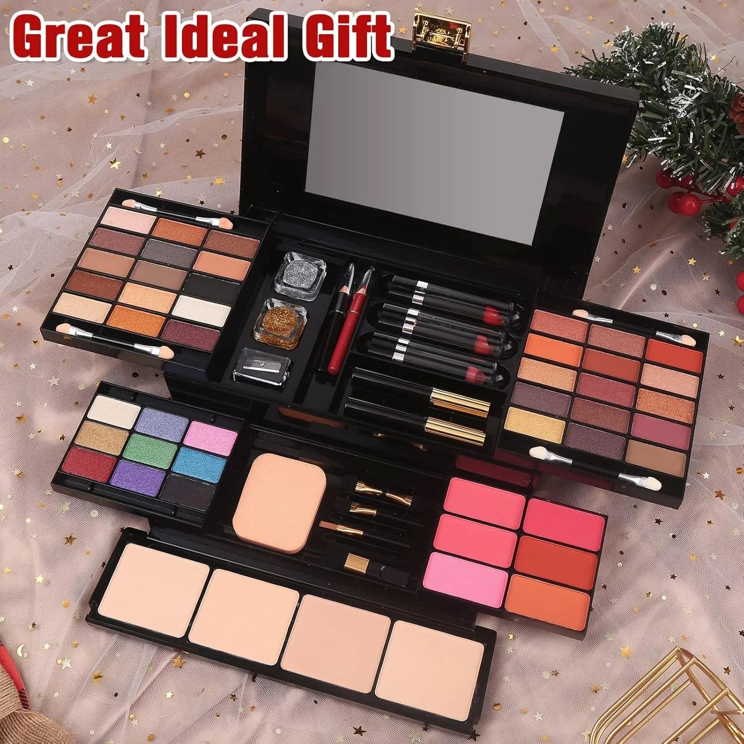 Tidesmit Color Spirit professional face makeup set featuring complete high-pigment palettes for beauty artists