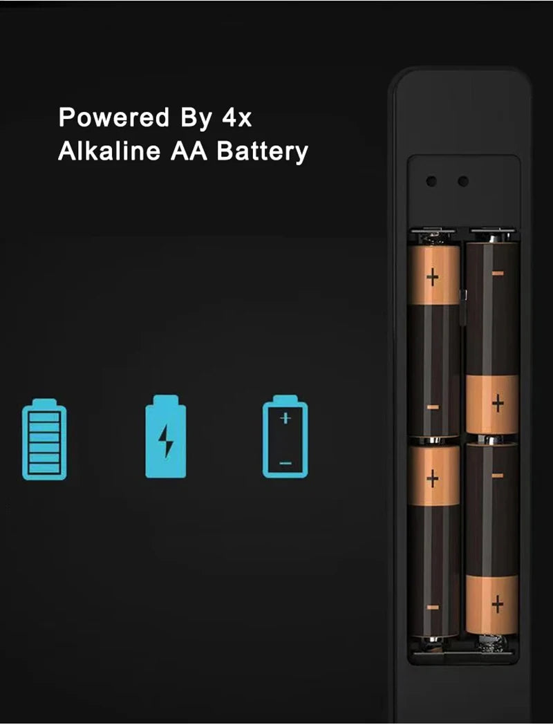 Slim 3.5cm Waterproof Aluminum Smart Door Lock with TTLock Bluetooth Fingerprint Password IC Card APP Control for Sliding Doors