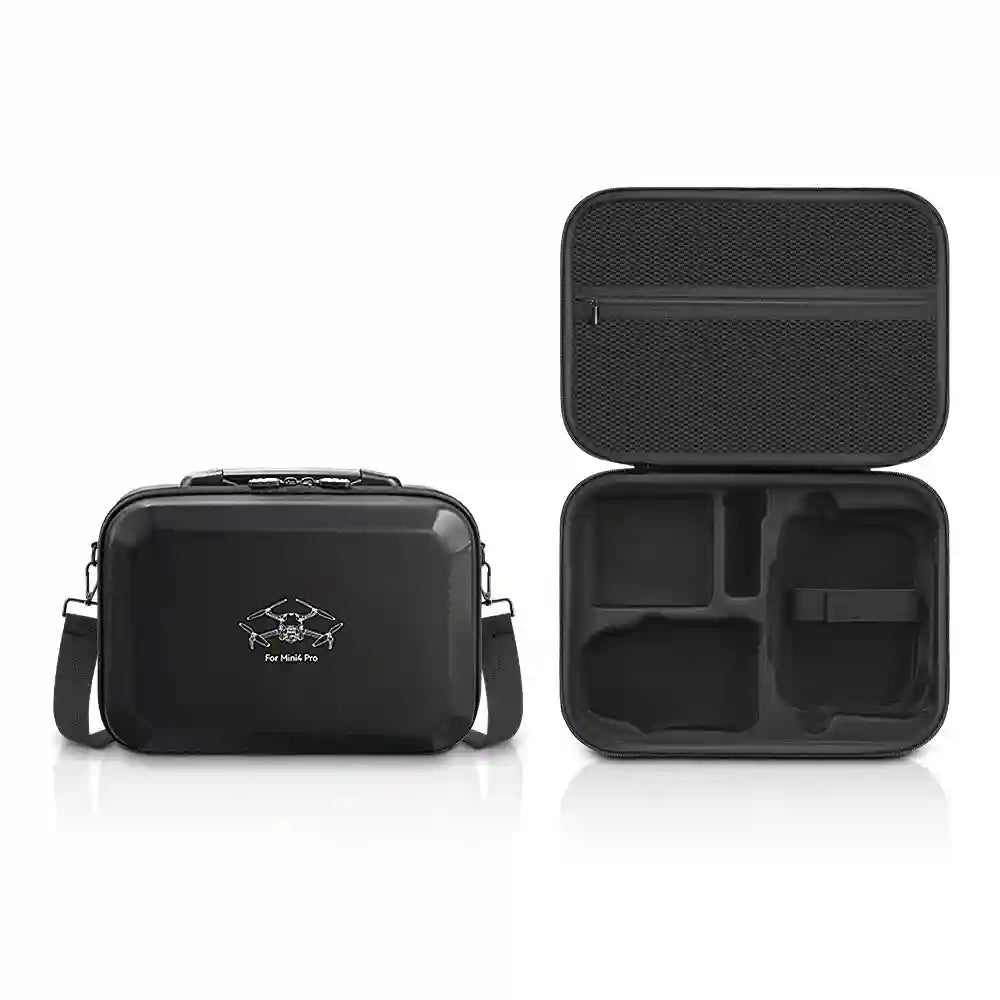 DJI Mini 4 Pro Hard EVA Carrying Case - Waterproof Travel Protection Black(RC2 RC-N2) Tidesmit