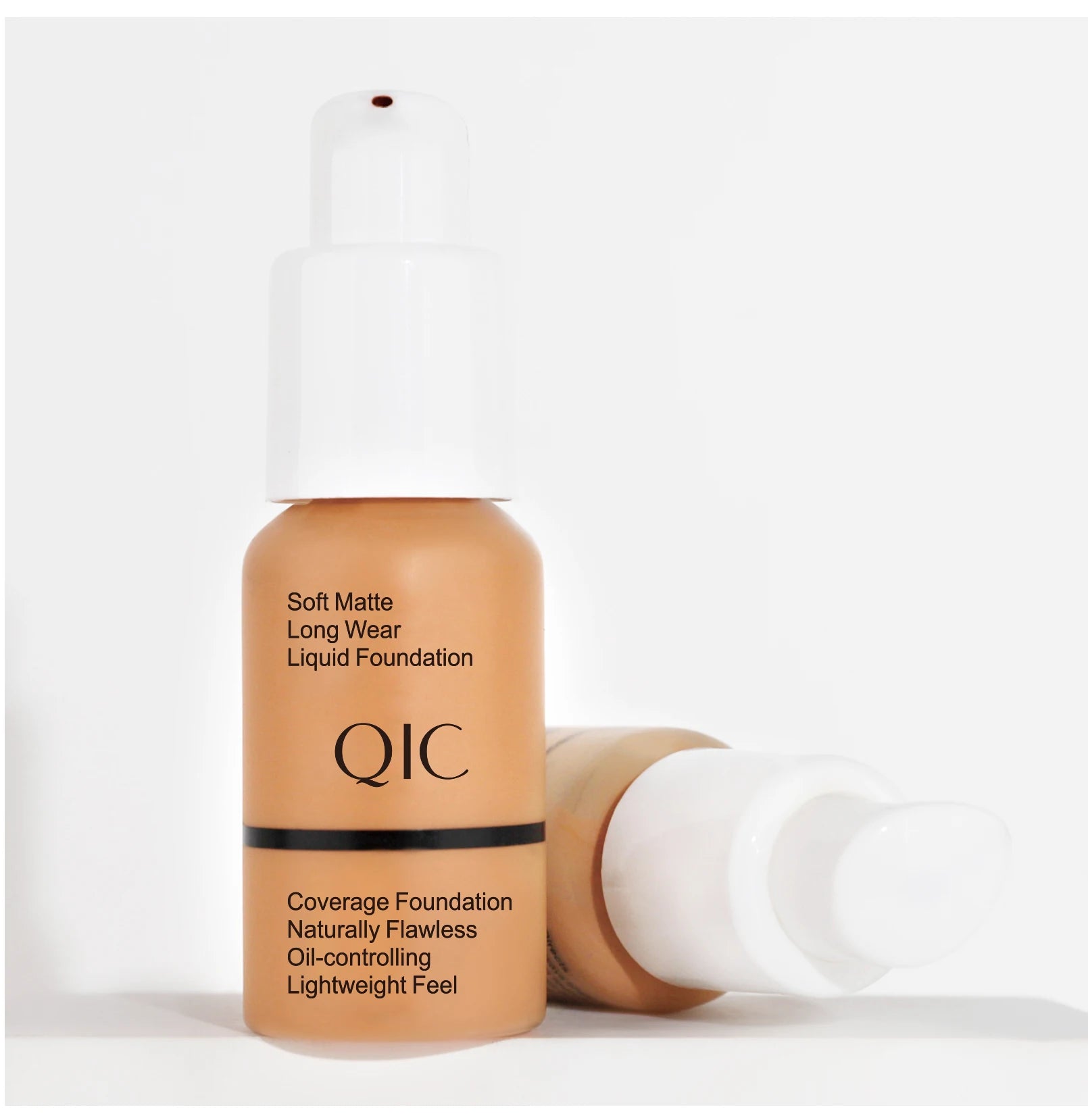 Tidesmit liquid foundation concealer in matte oil-control formula for flawless waterproof face makeup coverage