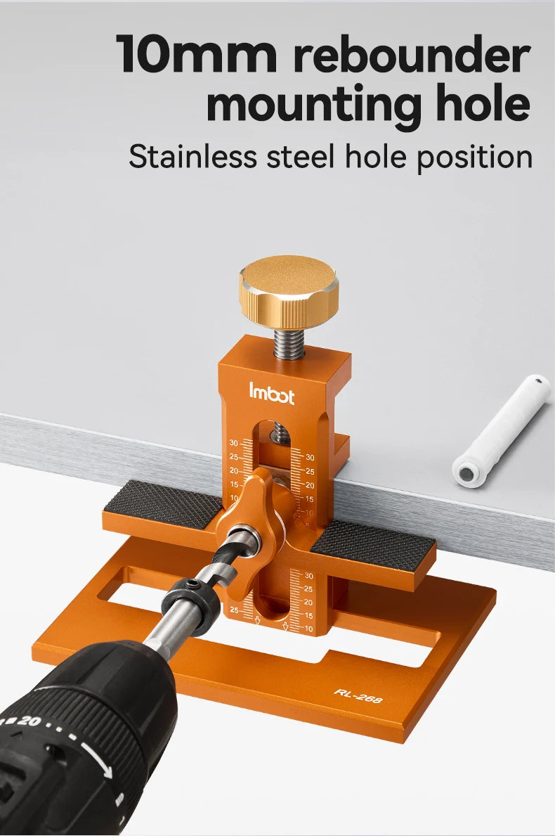 Imbot Cabinet Door Installation Aid Woodworking Fixed Multi-Functional Cabinet Wardrobe Door Artifact Quick Positioning Tool