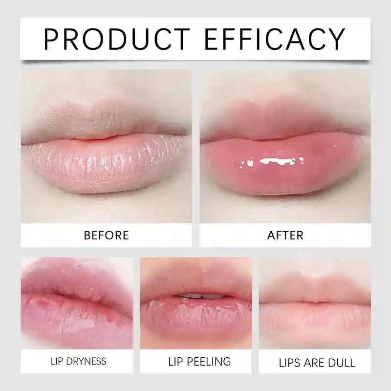 Lip Plumper Oil – Hydrating Lip Treatment & Volumizing Gloss by Tidesmit Lip Care Tidesmit