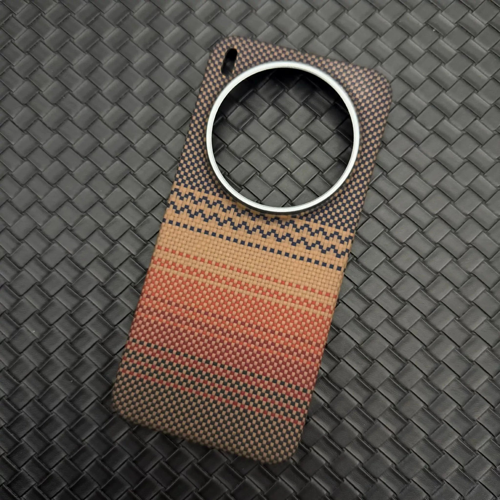 Vivo X300 Pro Aramid Fiber Case | Slim Military-Grade Magnetic Cover Sunset Tidesmit
