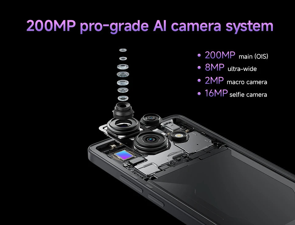 Xiaomi Redmi Note 14S Smartphone Global Version 120Hz 6.67" AMOLED Display MTK Helio G99 CPU 200MP Camera 67W Hyper Charge 5000m