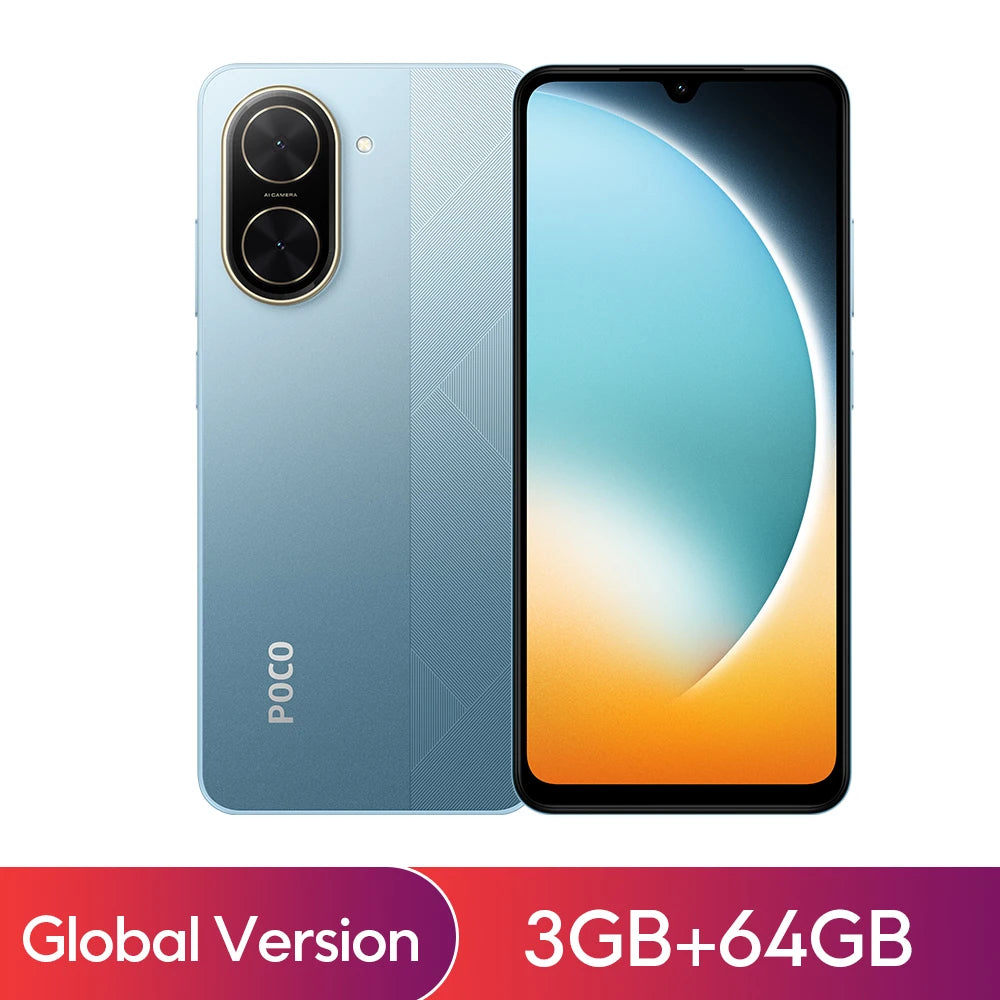 Xiaomi POCO C71 Global Version Smartphone  6.88" HD+ Display 5200mAh Battery Dual Camera LCD