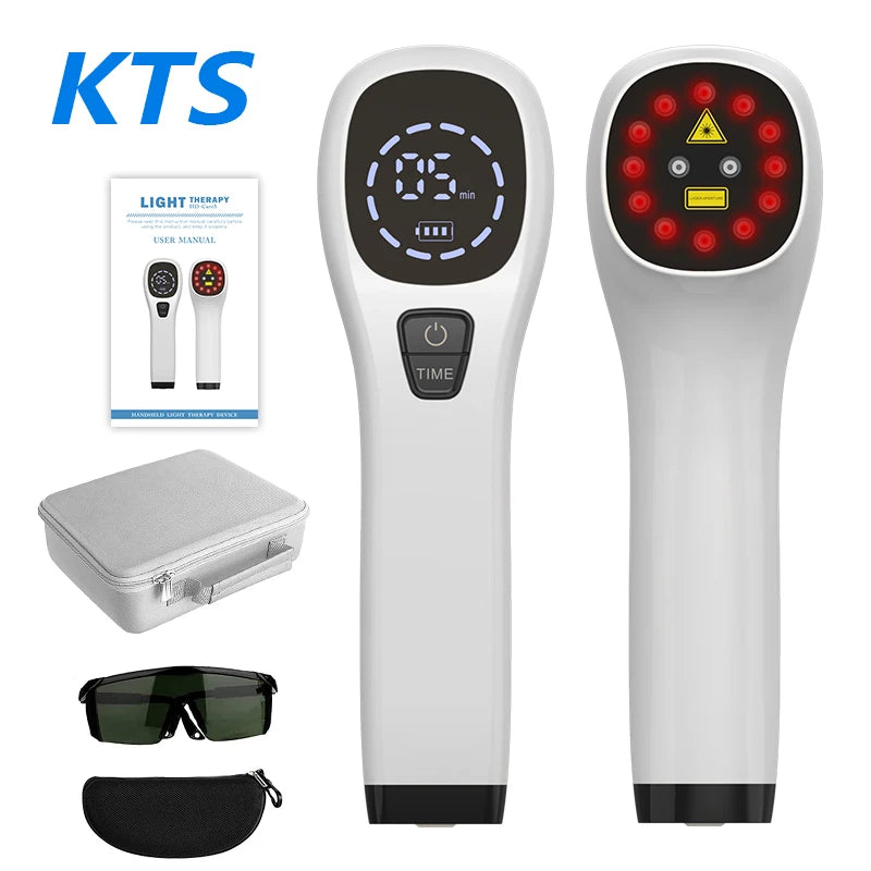 Laser Therapy Device for Pain Relief - Handheld LLLT 808nm by Tidesmit Back Massage Instrument Tidesmit