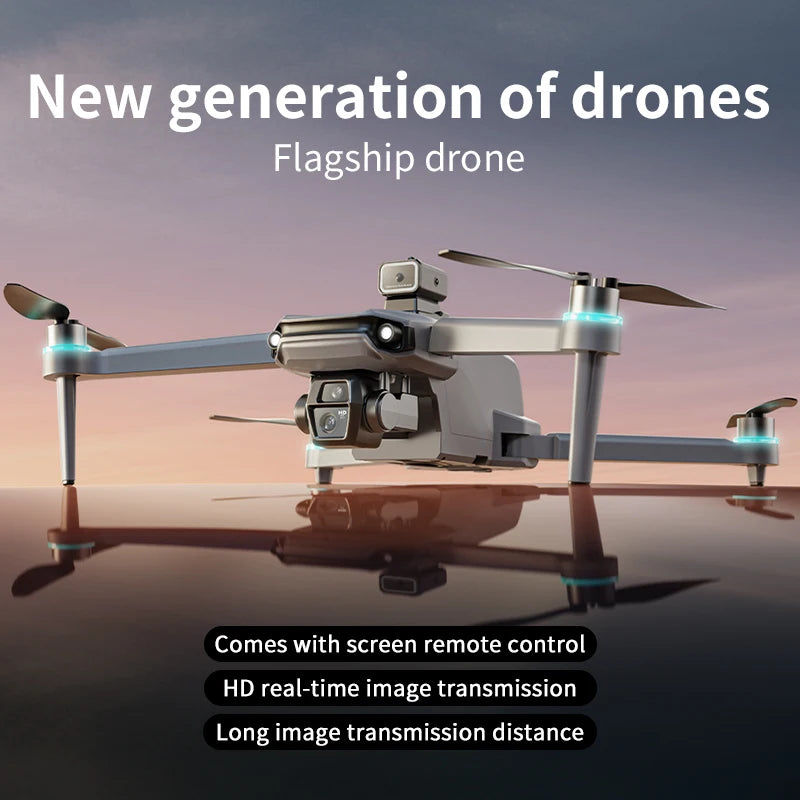 8K GPS Camera Drone with EIS Stabilization and Brushless Motor Tidesmit