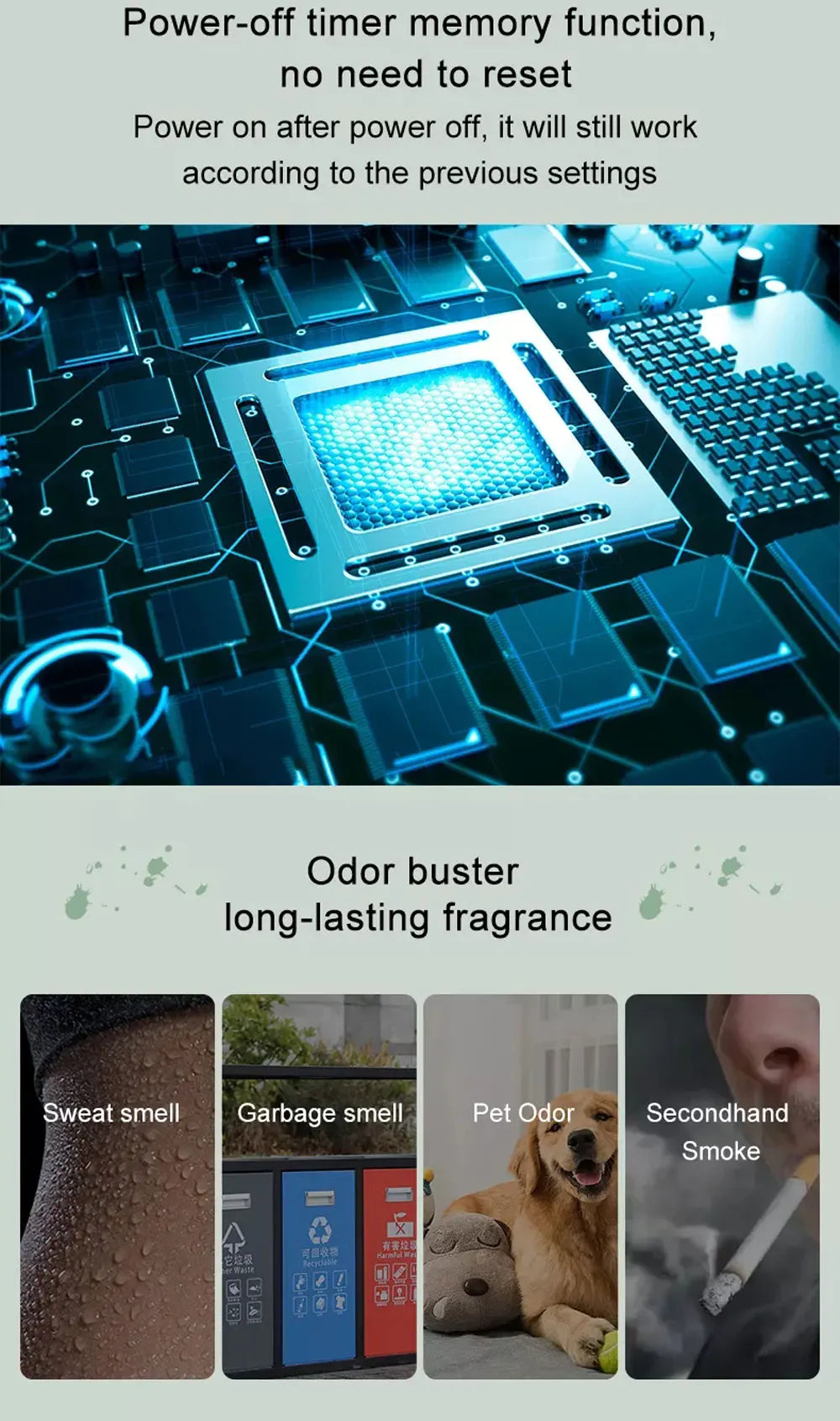 Smart Aroma Diffuser Wall Mounted Essential Oil Diffuser  APP Control Fragrance Diffuser Big Coverage Scent Machine Hotel Home