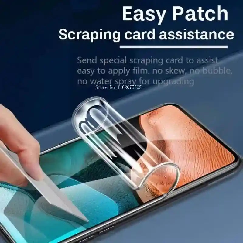 Samsung Galaxy Screen Protector 4Pcs HD Hydrogel Film - Case Friendly AE Tidesmit