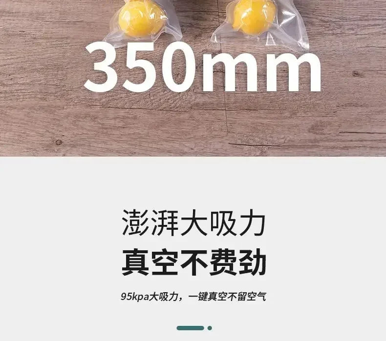 Automatic Vacuum Sealer: Commercial Food Packaging & Household Freshness Sealing Machine