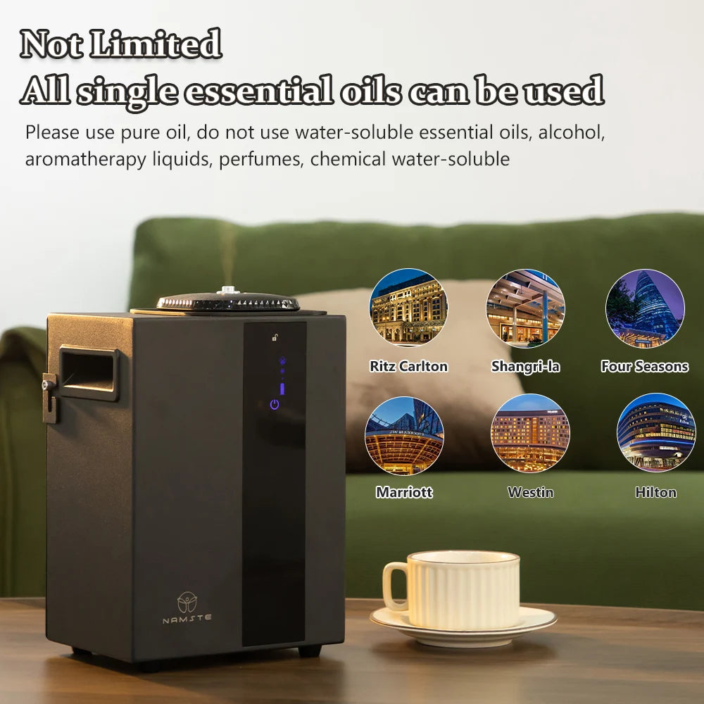 NAMSTE 4000m³ HVAC System Aroma Diffuser Smart APP Control Waterless Essential Oil Diffusers Used Hotel Air Freshener Deodorant