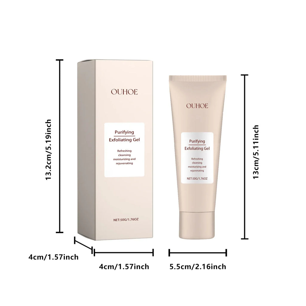 Exfoliating Face Gel – Pore Smoothing & Brightening Treatment (50g) Scrubs Treatments Tidesmit