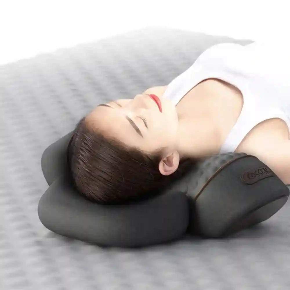 Electric Neck Massager with Heat and Traction - Tidesmit Wellness Relaxation Treatment Tidesmit