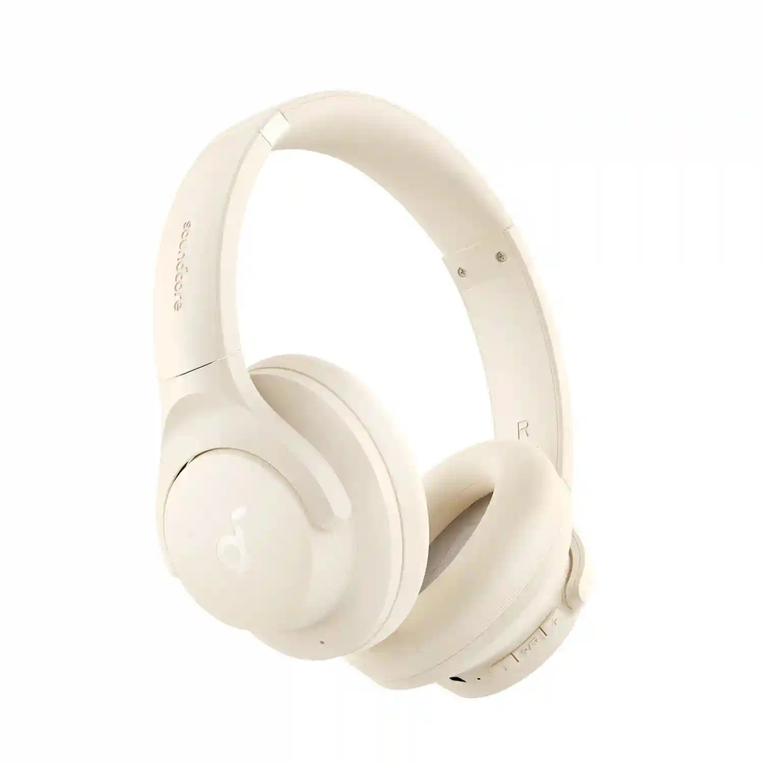 Wireless Headphones with Active Noise Cancellation & Low Latency Audio White Tidesmit